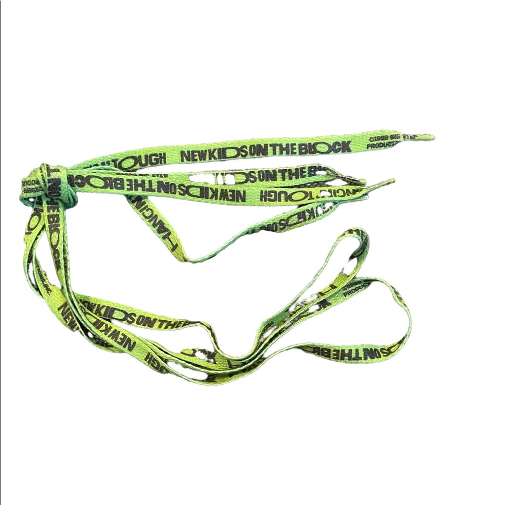 Vintage New kids on the block shoe laces